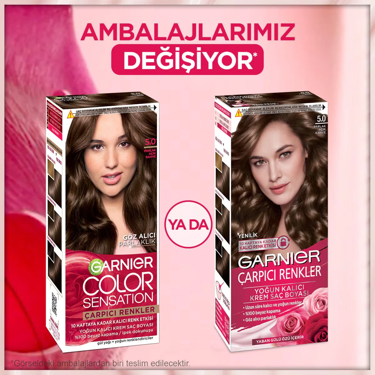 Garnier Striking Colors Heller Braun Haarfarbe Nr. 5.0