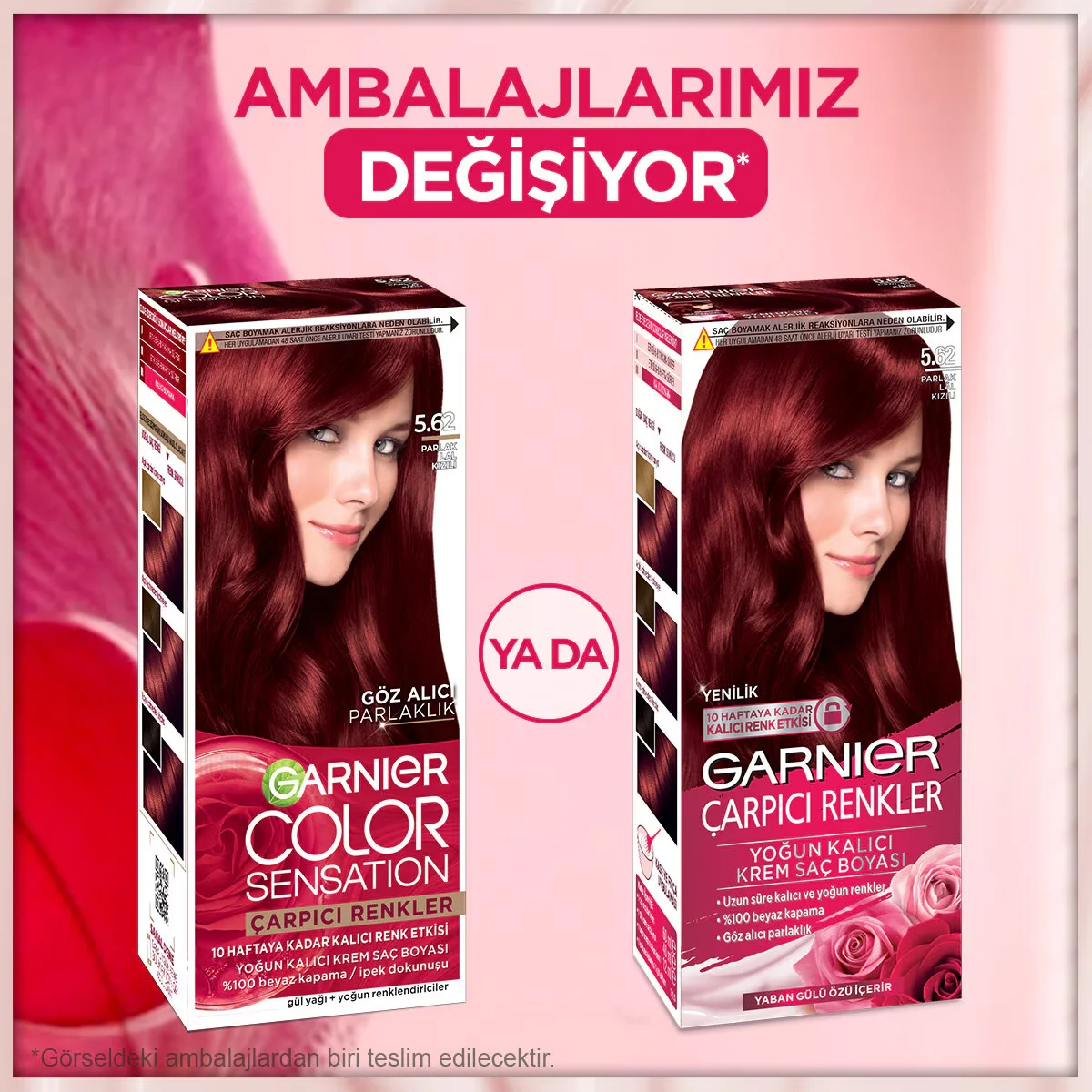 Garnier Color Naturals Hair Dye 5.62 Garnet Red 1 pcs