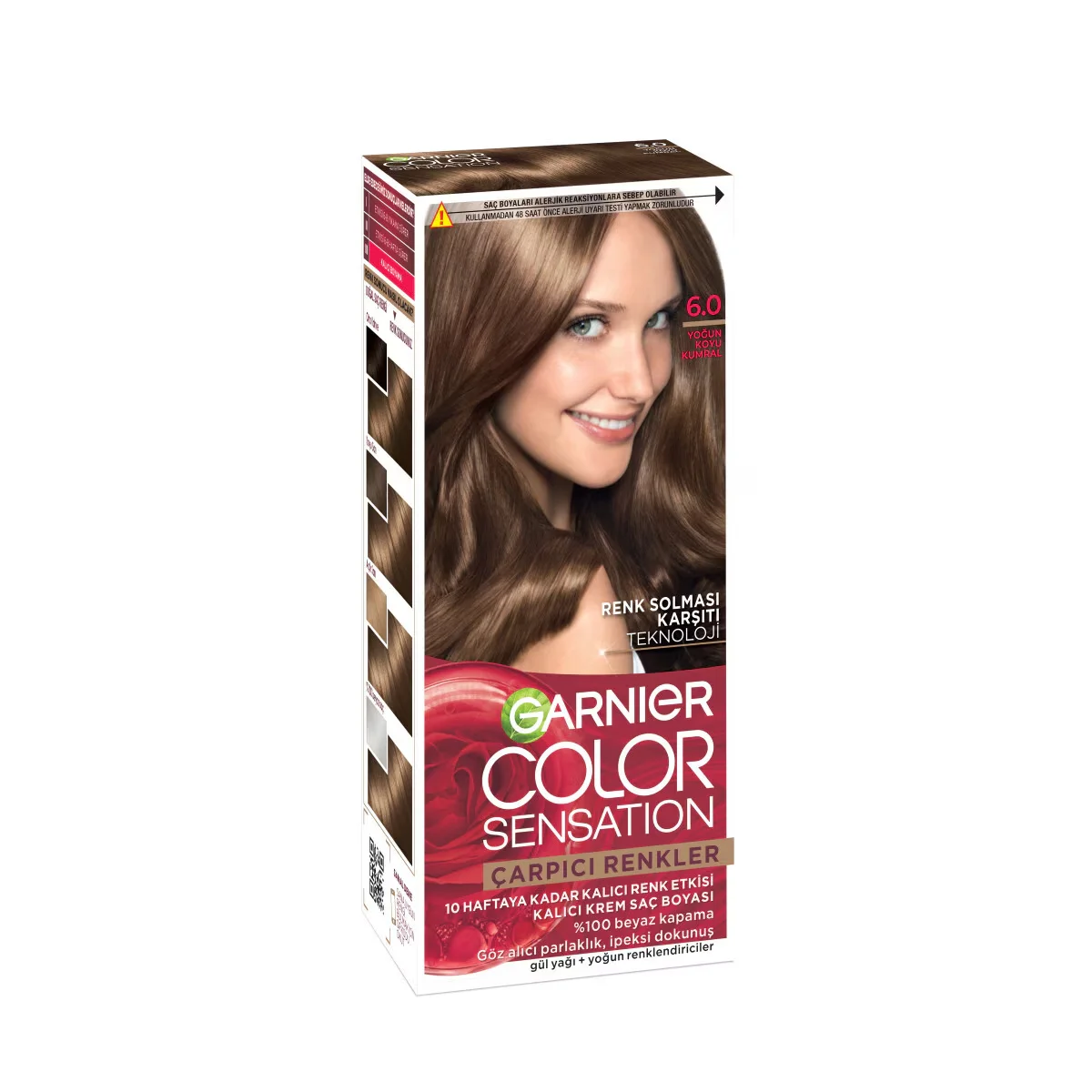 Garnier Color Naturals Hair Dye Striking Colors No: 6.0 Intense Dark Blonde Hair Dye 1 pcs