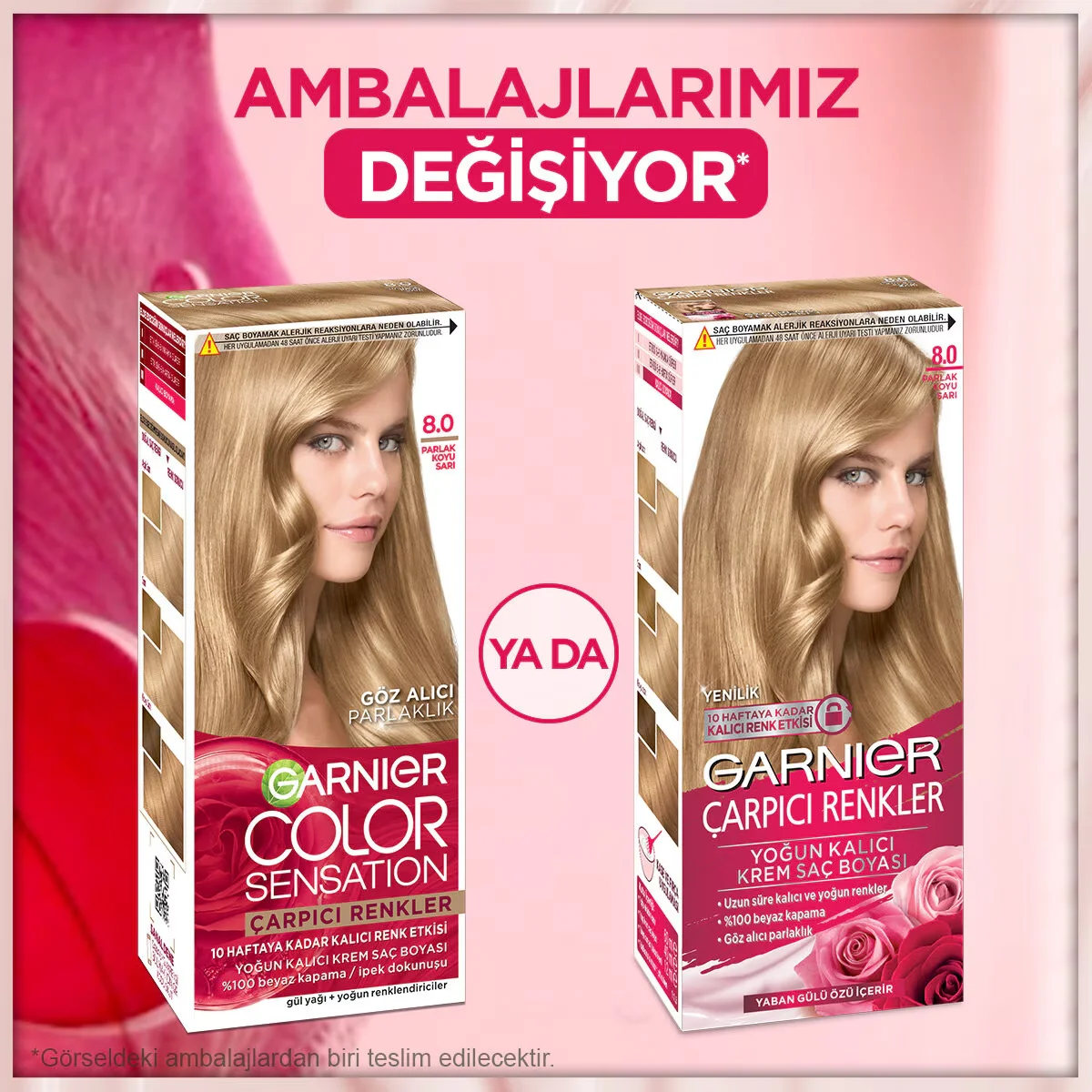Краска для волос Garnier Color Naturals № 8 Яркий Темный Блондин 1 шт