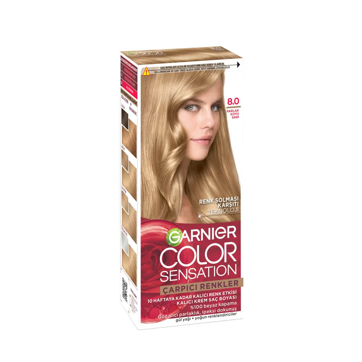 Garnier Color Naturals Hair Dye Striking Colors Hair Dye No: 8 Bright Dark Blonde 1 pcs