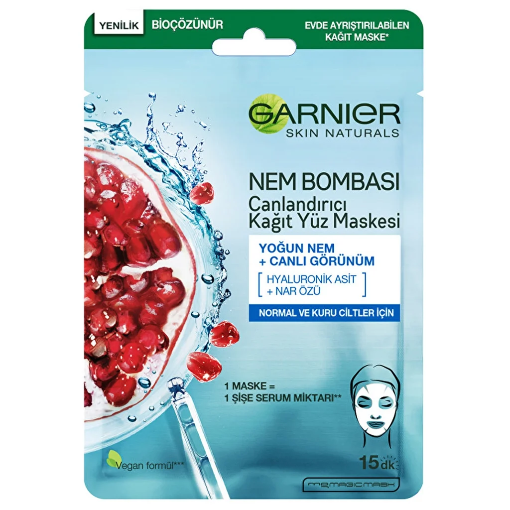 Garnier Moisture Bomb Revitalizing Sheet Face Mask 28 g