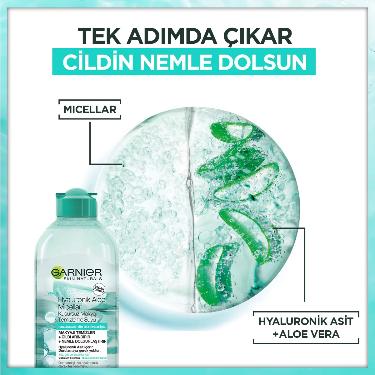 Reinigen & Hydratisieren: Garnier Hyaluronik Aloe Mizellenwa