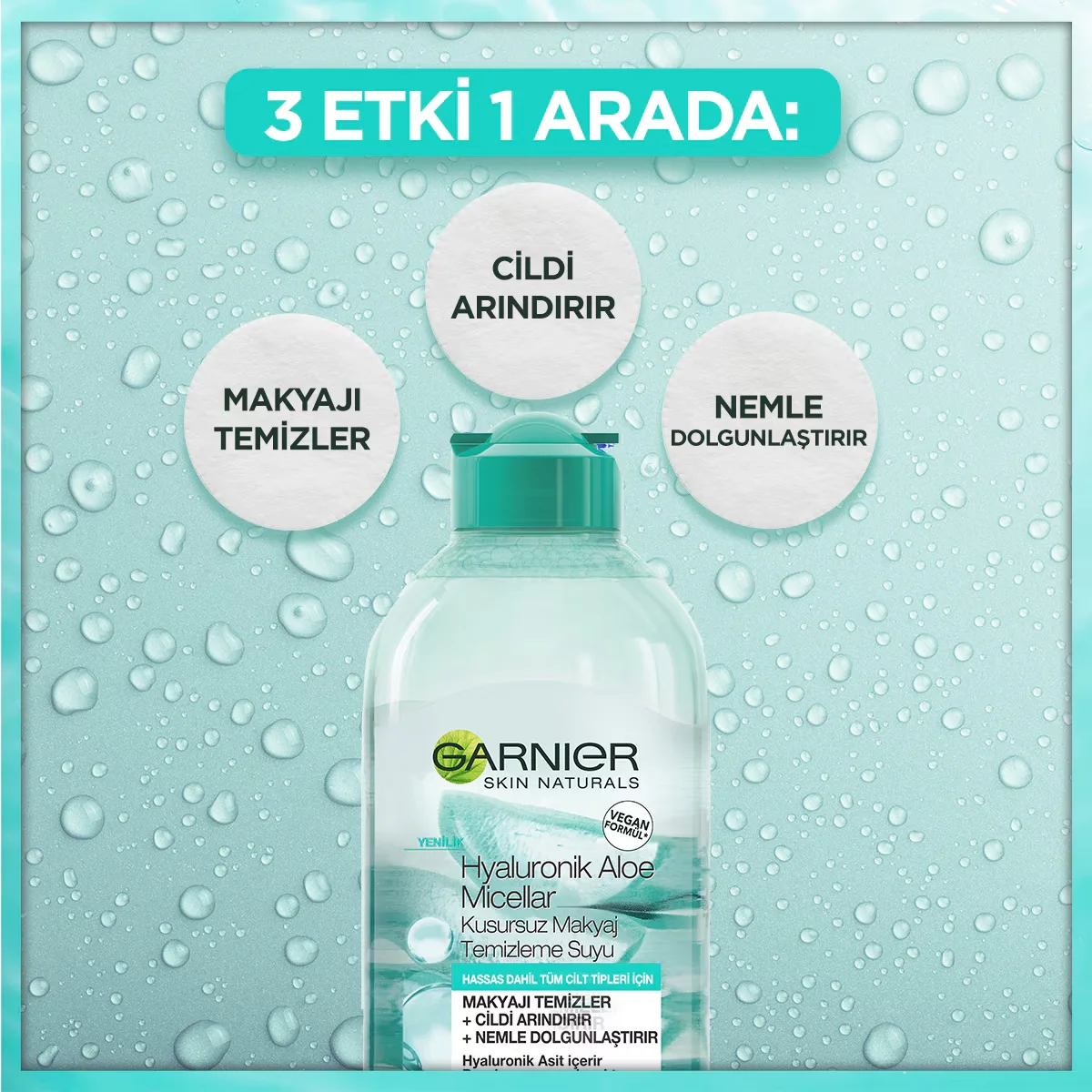 Reinigen & Hydratisieren: Garnier Hyaluronik Aloe Mizellenwa