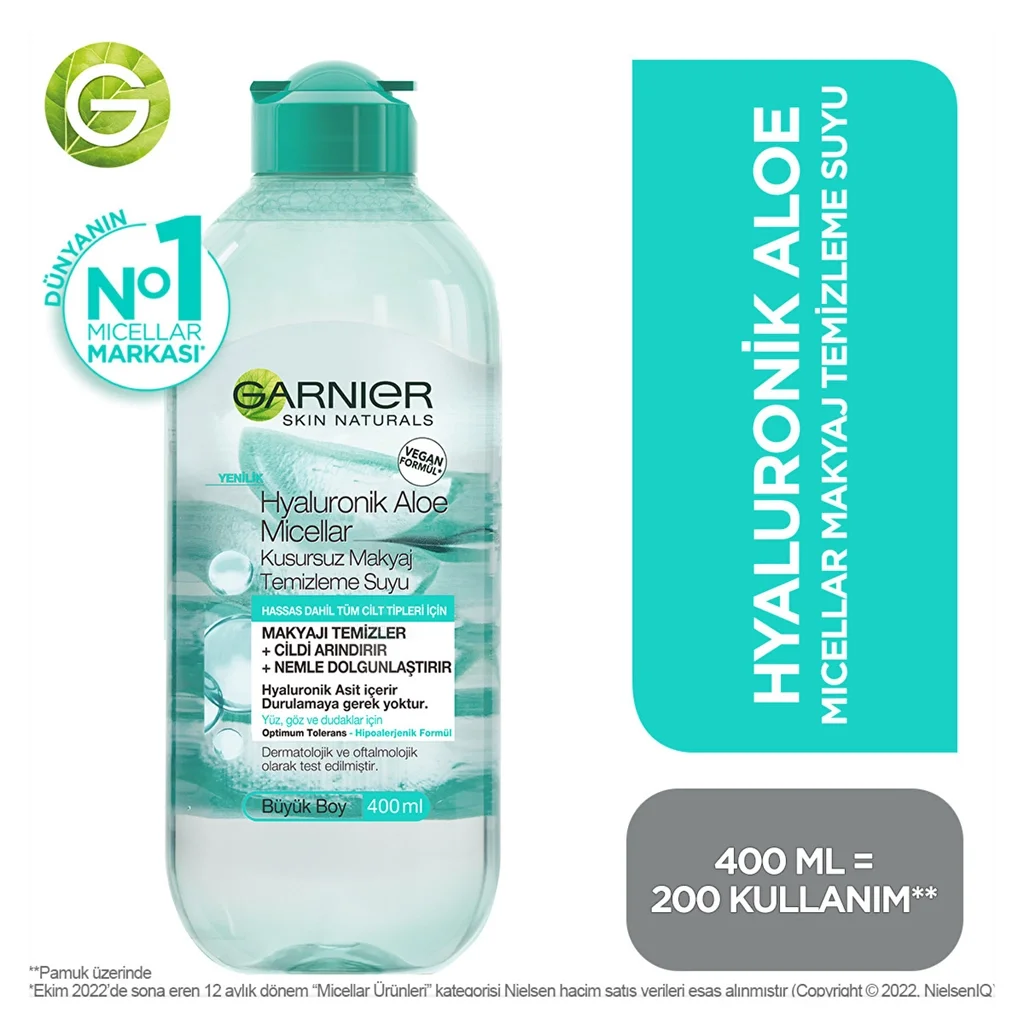 Reinigen & Hydratisieren: Garnier Hyaluronik Aloe Mizellenwa