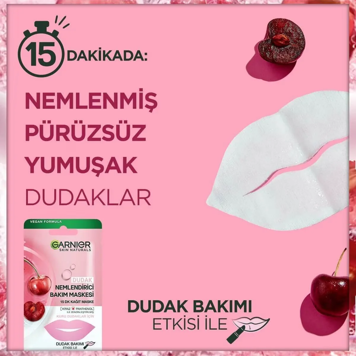 Маска для губ увлажняющая Garnier 5 г