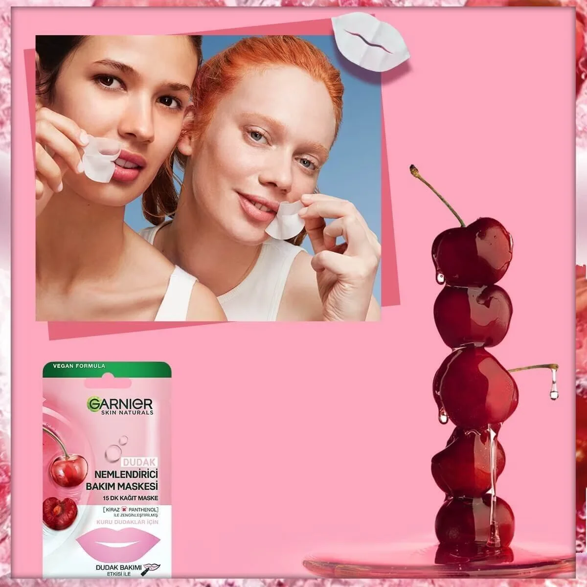 Маска для губ увлажняющая Garnier 5 г