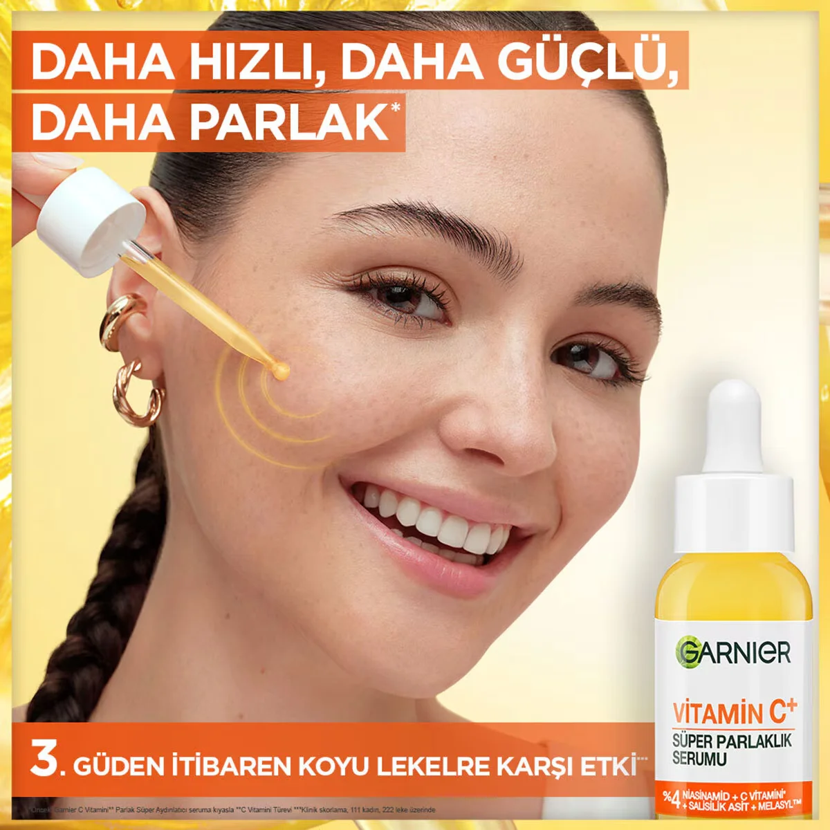 Осветлите кожу: Сыворотка Garnier с витамином C для сияния