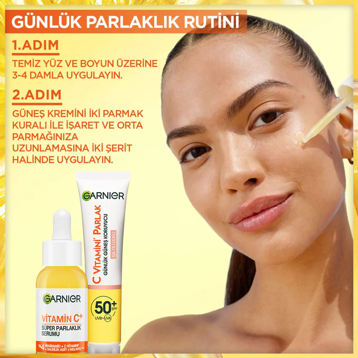Осветлите кожу: Сыворотка Garnier с витамином C для сияния