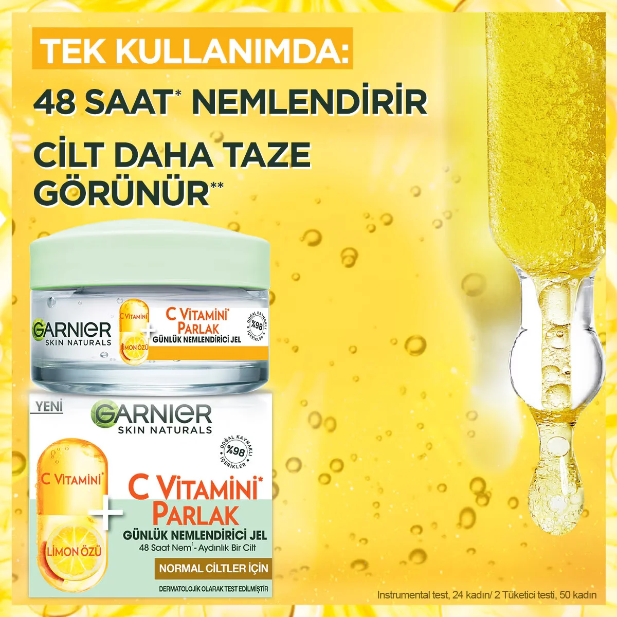 Garnier Vitamin C Brightening Daily Moisturizing Gel 50 ml