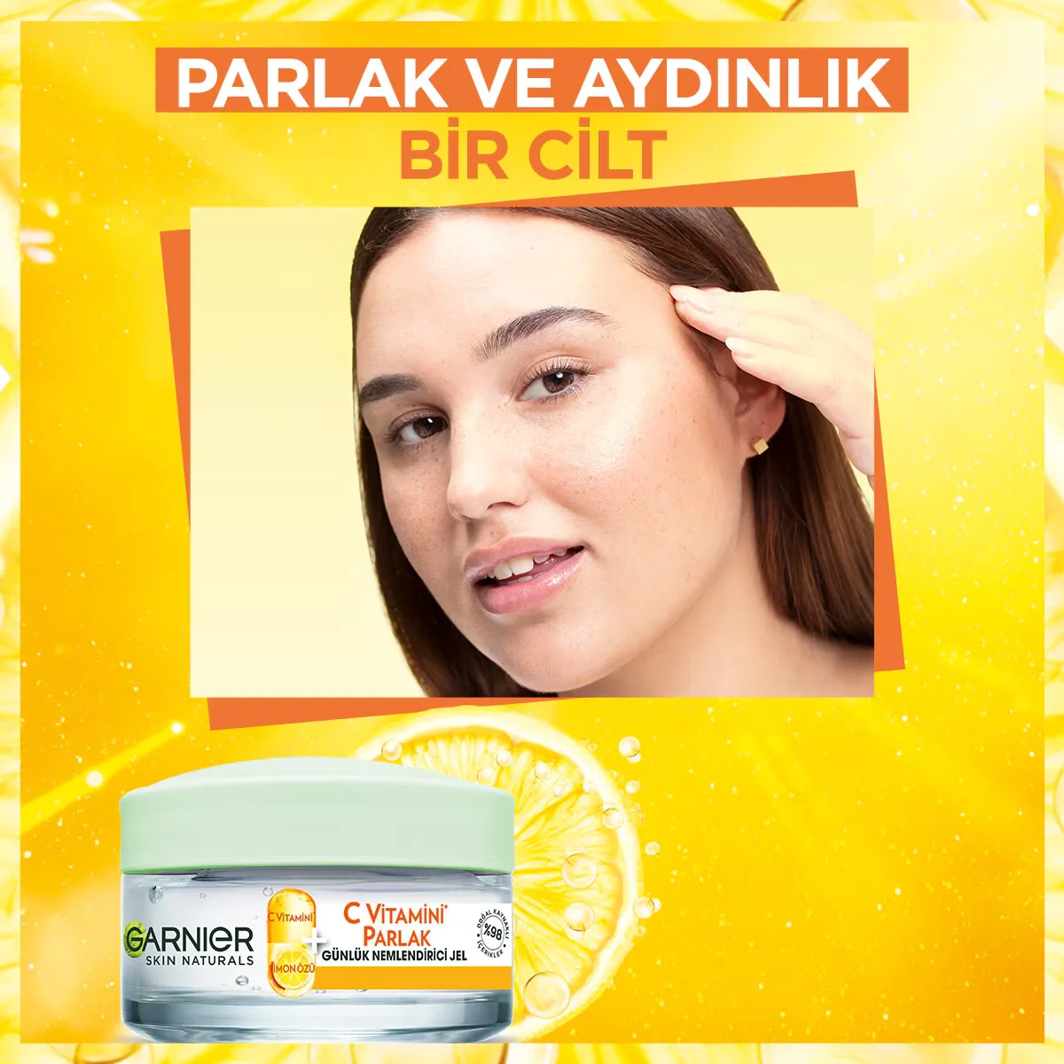 Garnier Vitamin C Brightening Daily Moisturizing Gel 50 ml