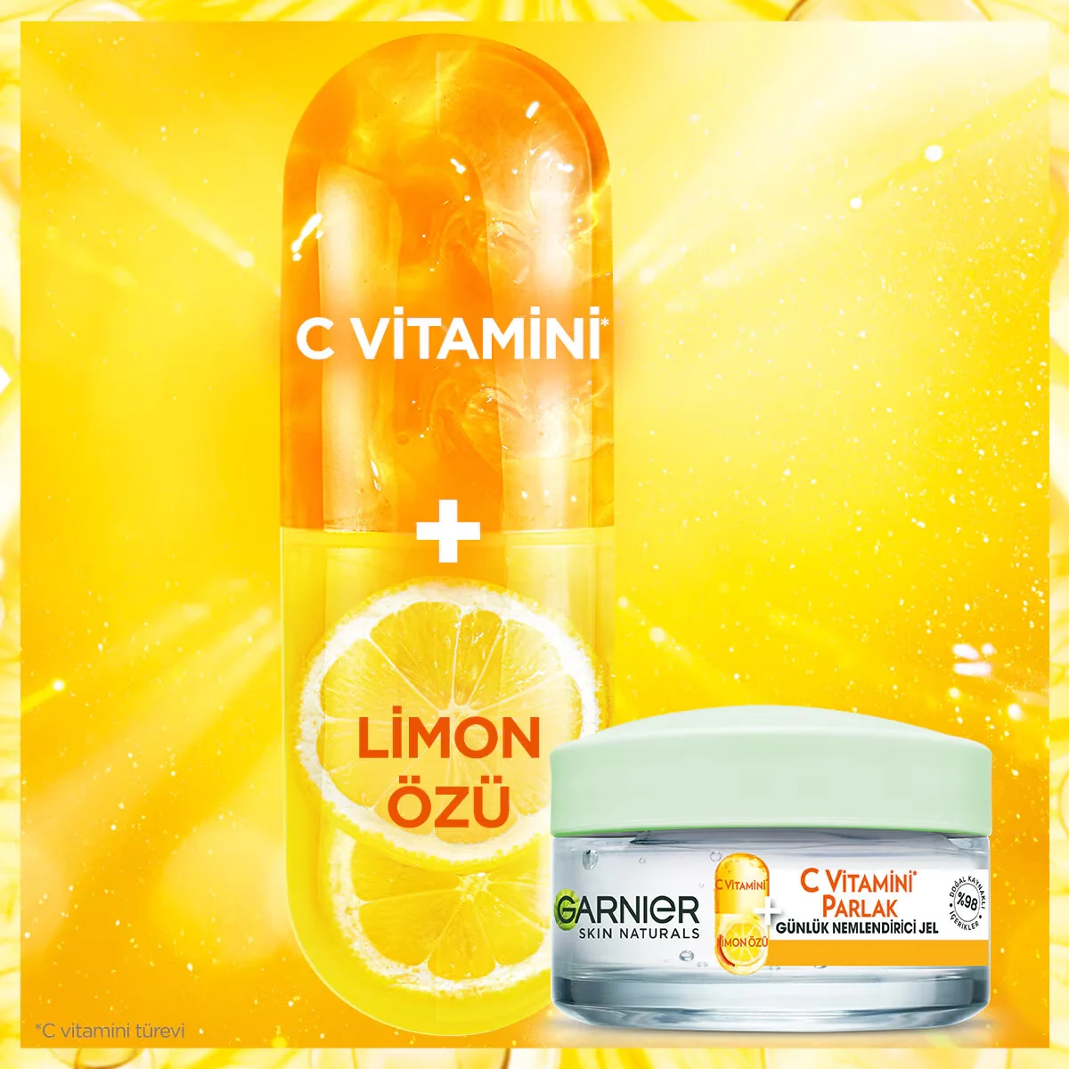 Garnier Vitamin C Brightening Daily Moisturizing Gel 50 ml