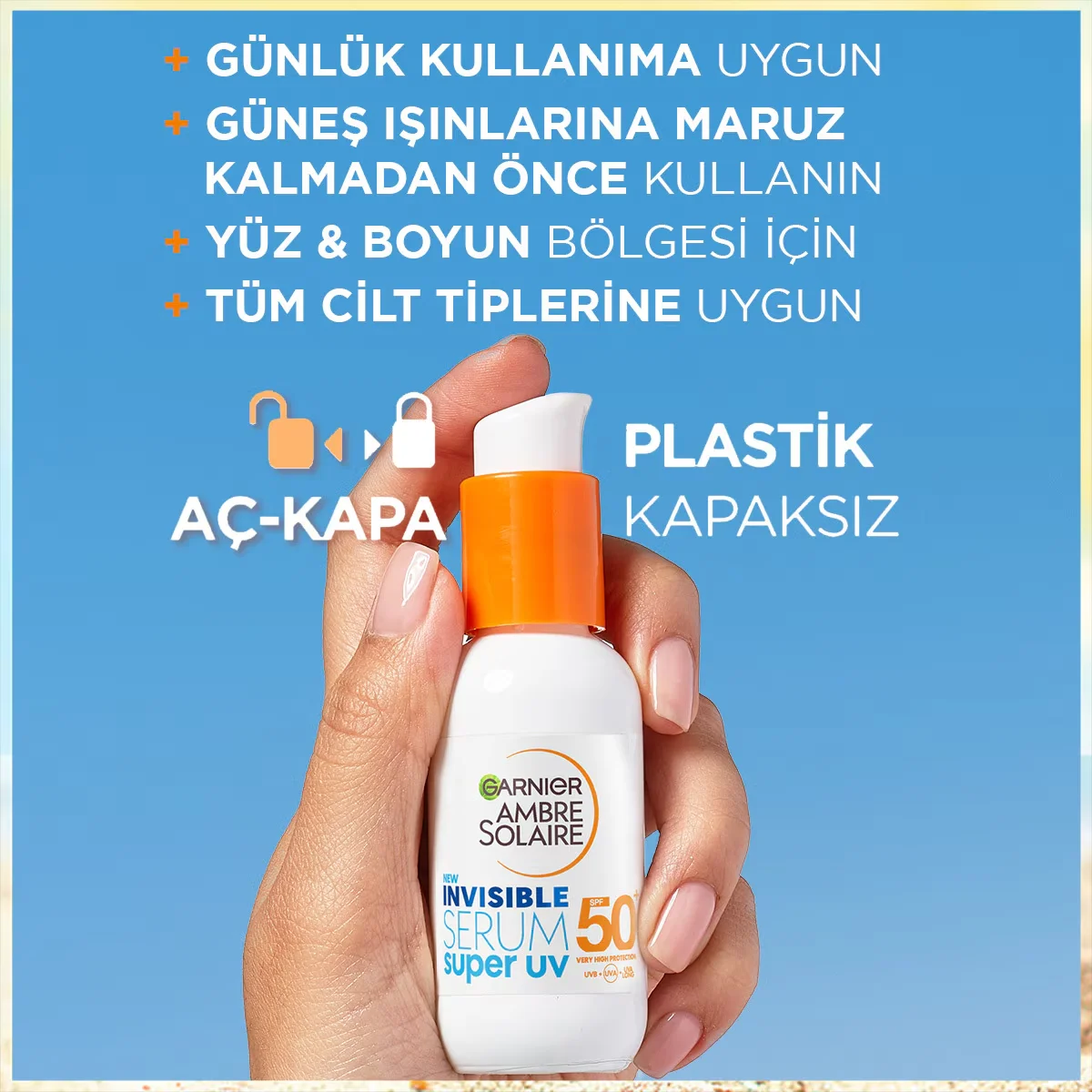 احصلي على حماية فائقة وغير مرئية مع سيروم غارنييه SPF 50+