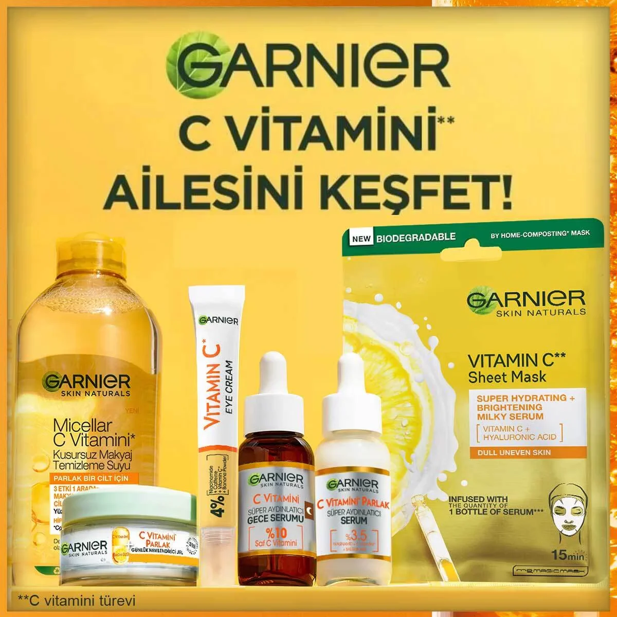 Просыпайтесь с сияющей кожей: Ночная сыворотка Garnier C Vit