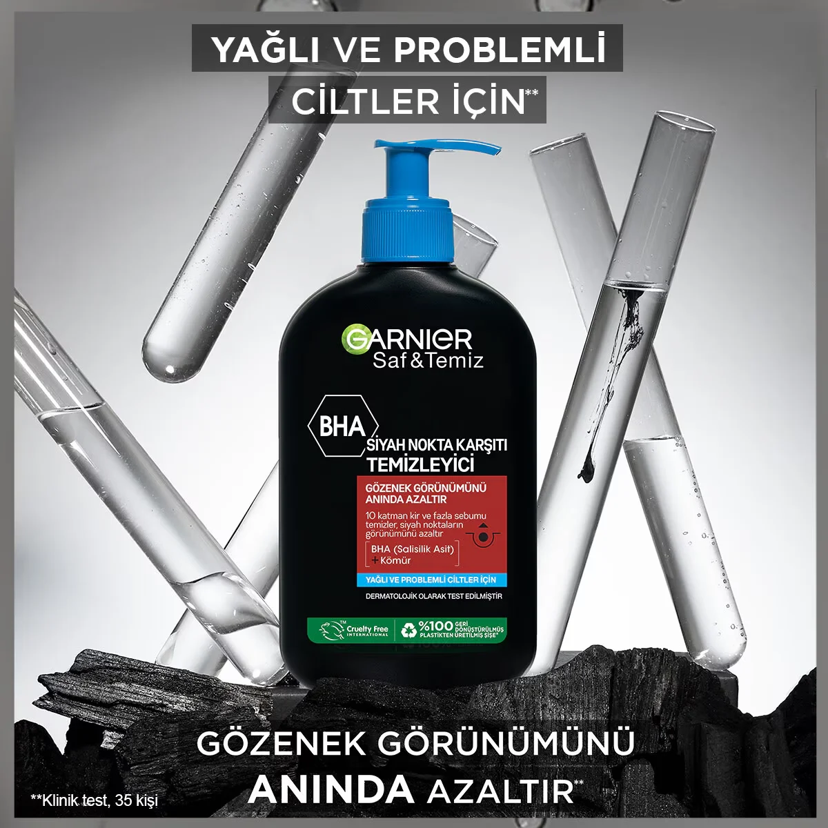 Очистите кожу: Garnier BHA против черных точек для сияния