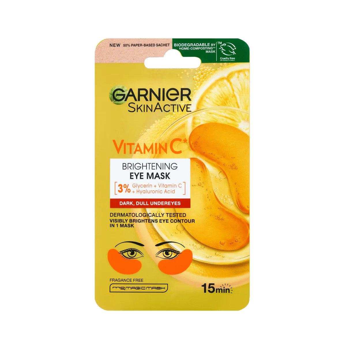 Garnier Vitamin C Brightening Eye Mask