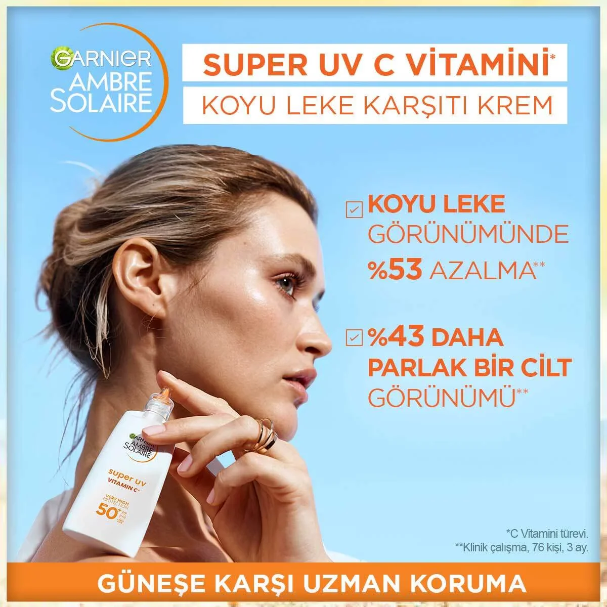 Garnier Super Uv Vitamin C Anti-Dark Spot Fluid Cream 40 ml