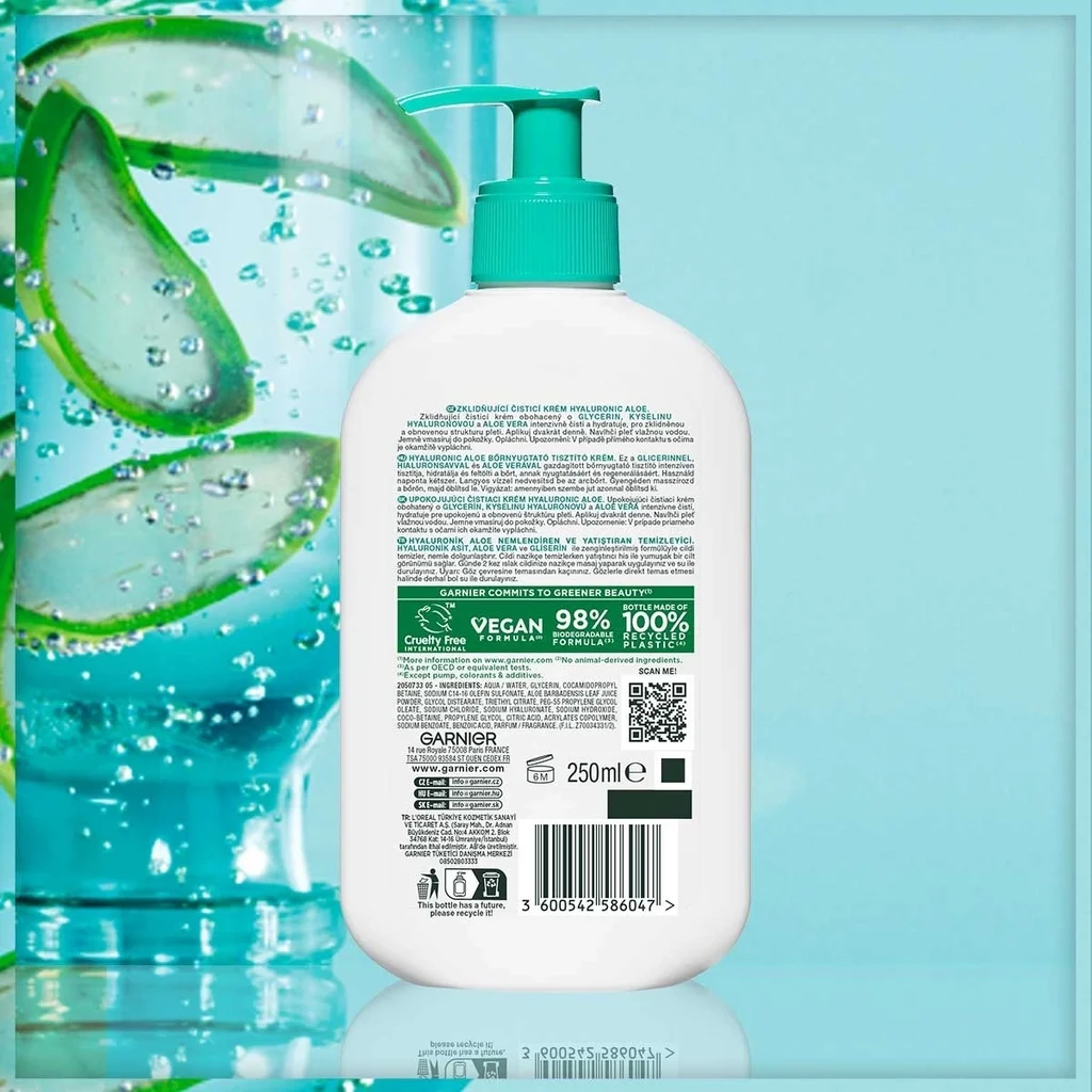 Erleben Sie reine, hydratisierte Haut mit Garnier Hyaluronik