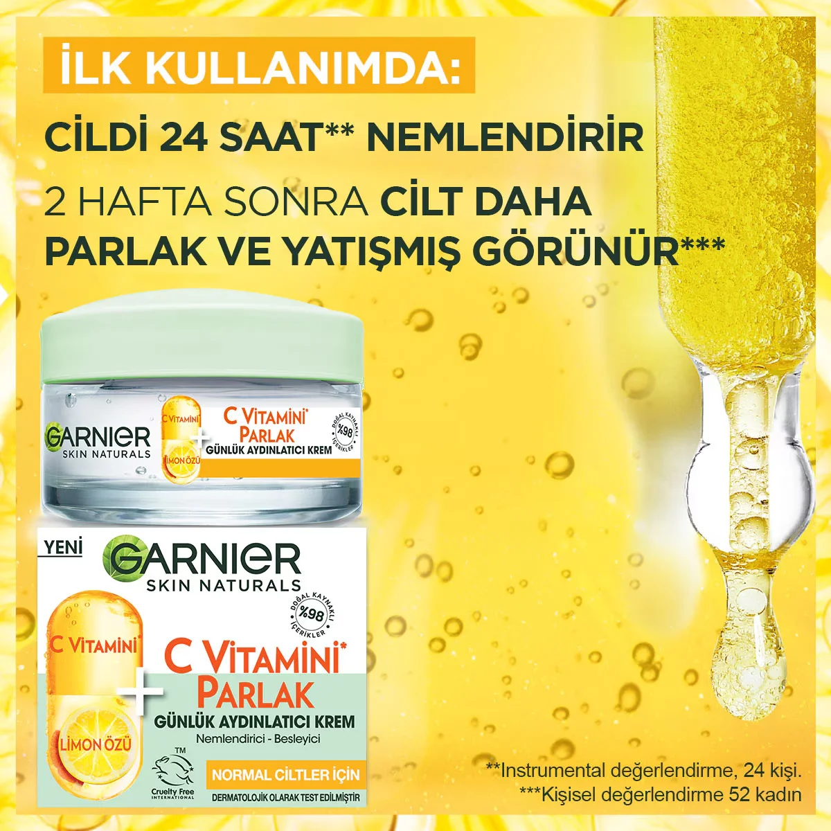 Garnier C Vitamin Daily Brightening Cream 50 ml