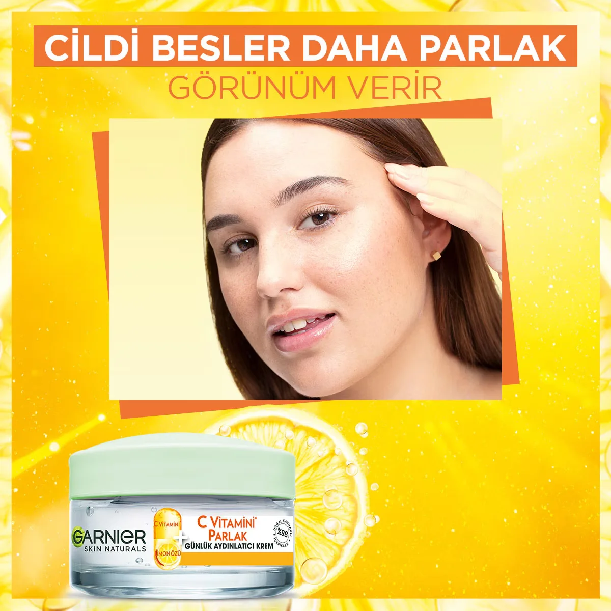 Garnier C Vitamin Daily Brightening Cream 50 ml