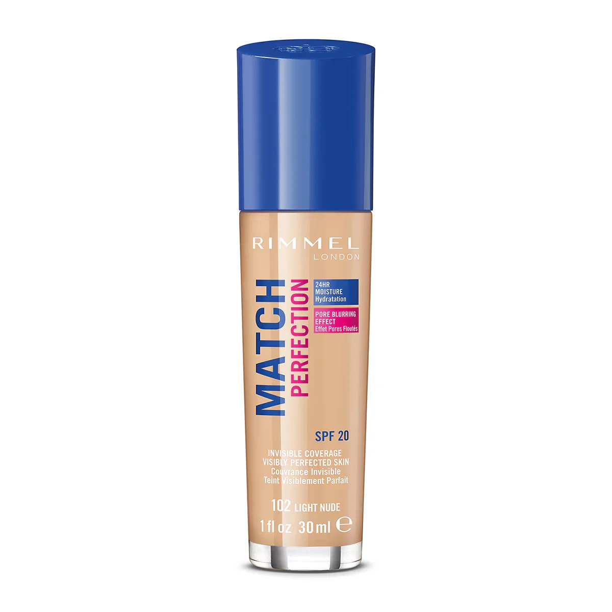 Rimmel London كريم أساس ماتش بيرفيكشن من ريميل لندن رقم 102 بيج فاتح