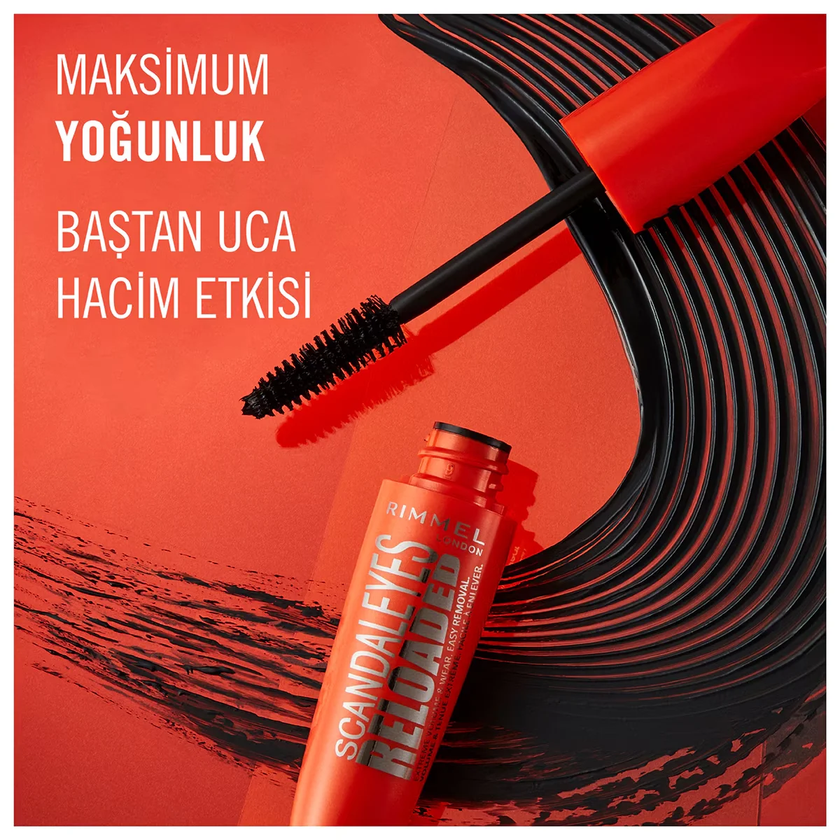 Rimmel London ماسكارا ريميل لندن سكاندل آيز ريلوديد السوداء