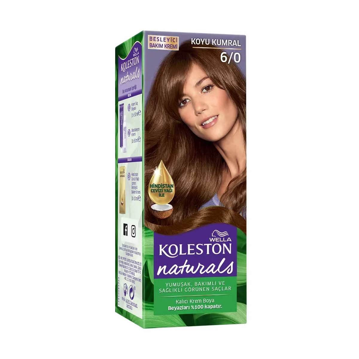 Wella Koleston Naturals Hair Dye 6/0 dark Blonde