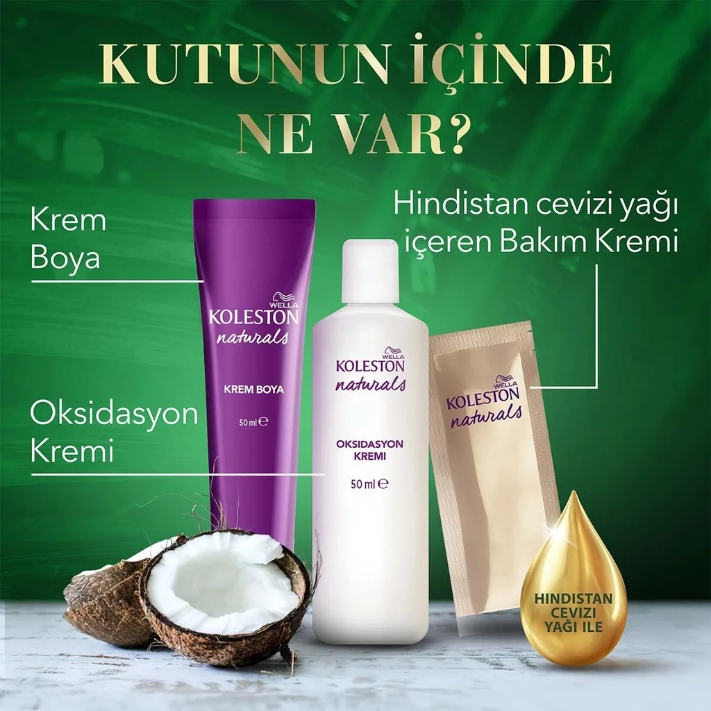 Краска для волос Wella Koleston Naturals 6/1 Фасцинатный коричневый