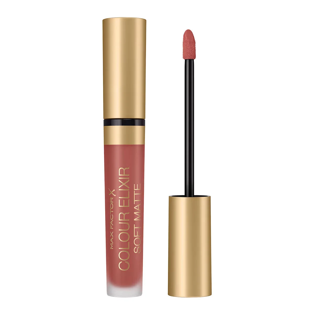 Max Factor أحمر شفاه سائل مطفي من ماكس فاكتور كلر إليكسير رقم 10، روسي باهت