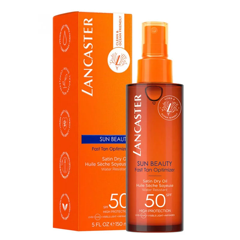 Lancaster Sun Beauty Fast Tan Optimizer Öl SPF 50 - 150ml