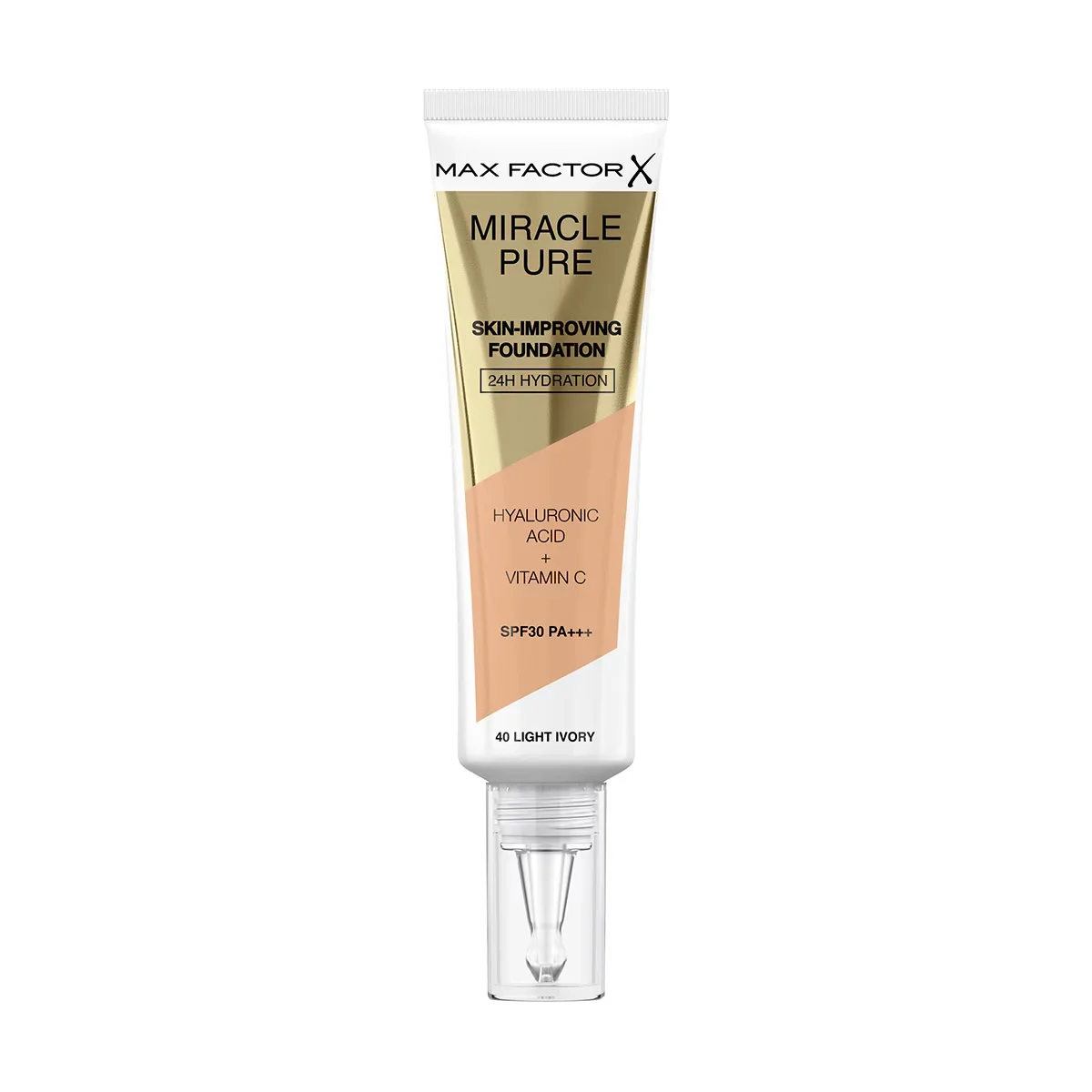 Max Factor Miracle Pure Foundation SPF 30 - Hell Elfenbein 40