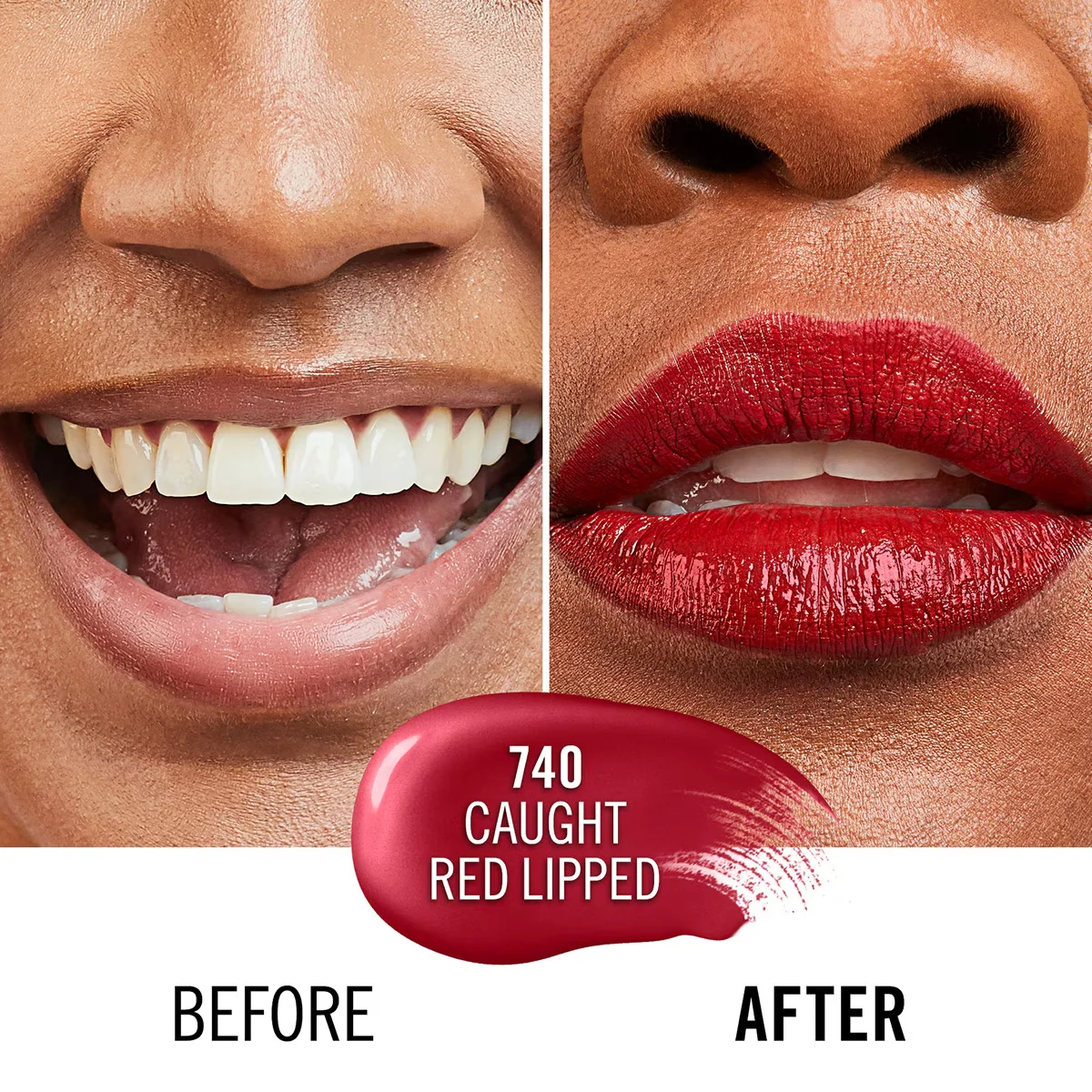 Rimmel London Provocalips Flüssiger Lippenstift - Caught Red Lipped 740