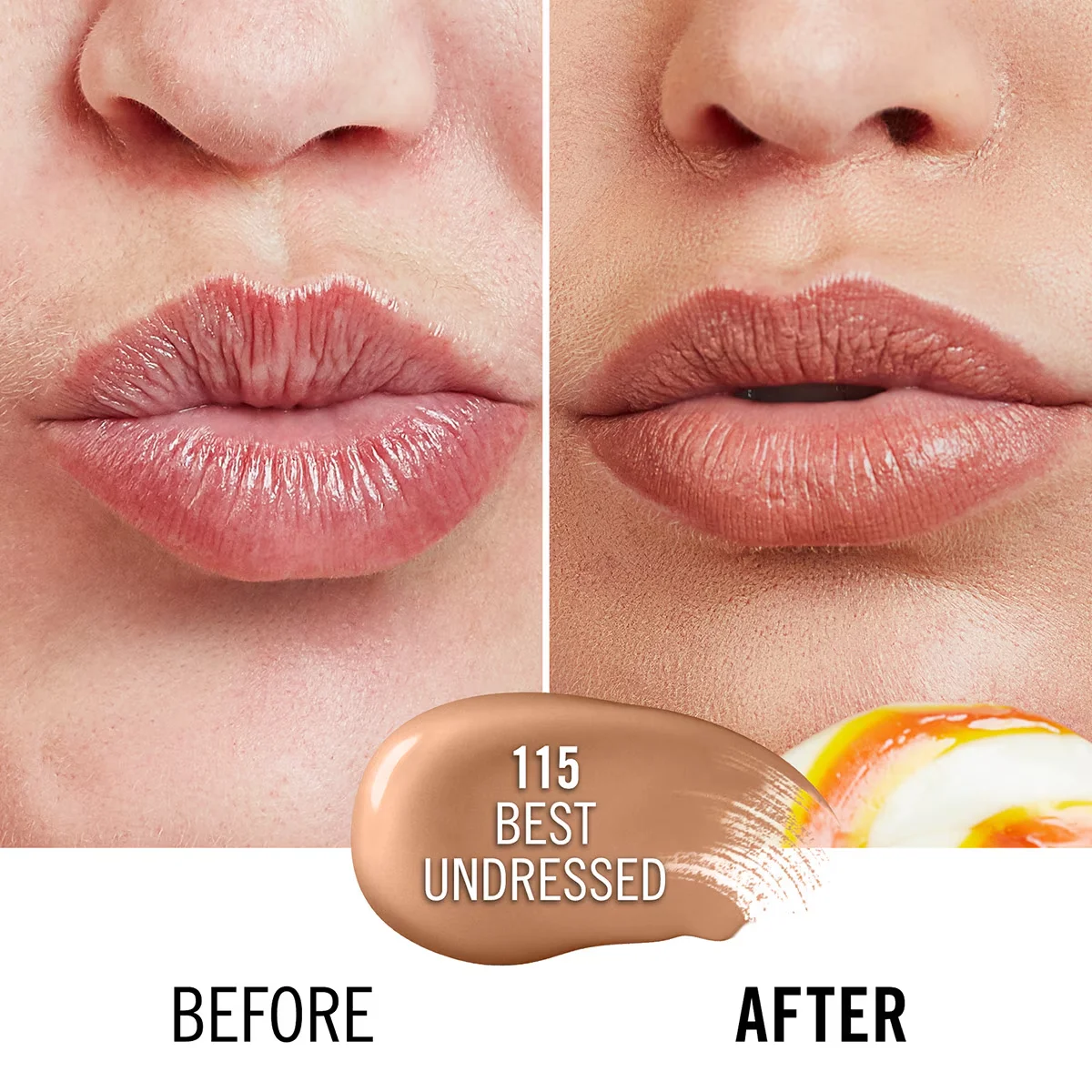 Rimmel London Provocalips Flüssiger Lippenstift, Best Undressed 115