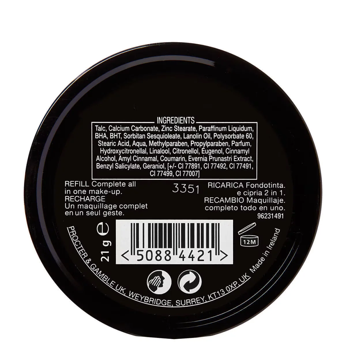 Max Factor Creme Puff Refill Powder No: 05