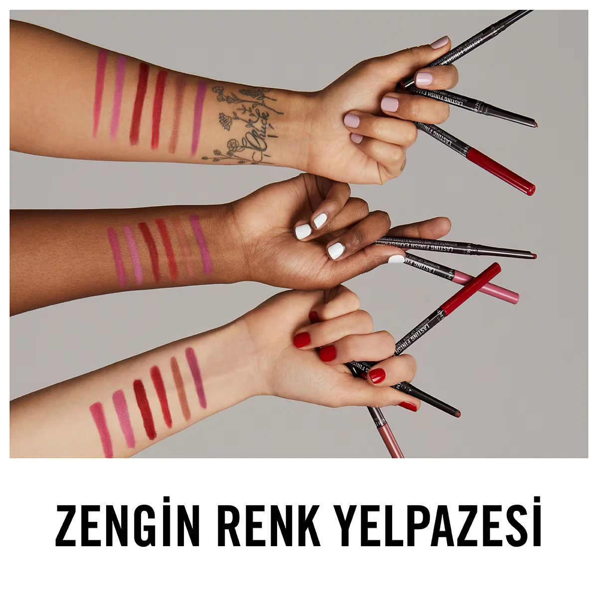 Rimmel London قلم تحديد الشفاه الأوتوماتيكي لاستينج فينيش إكساجيرييت من ريميل لندن روز أدكشن