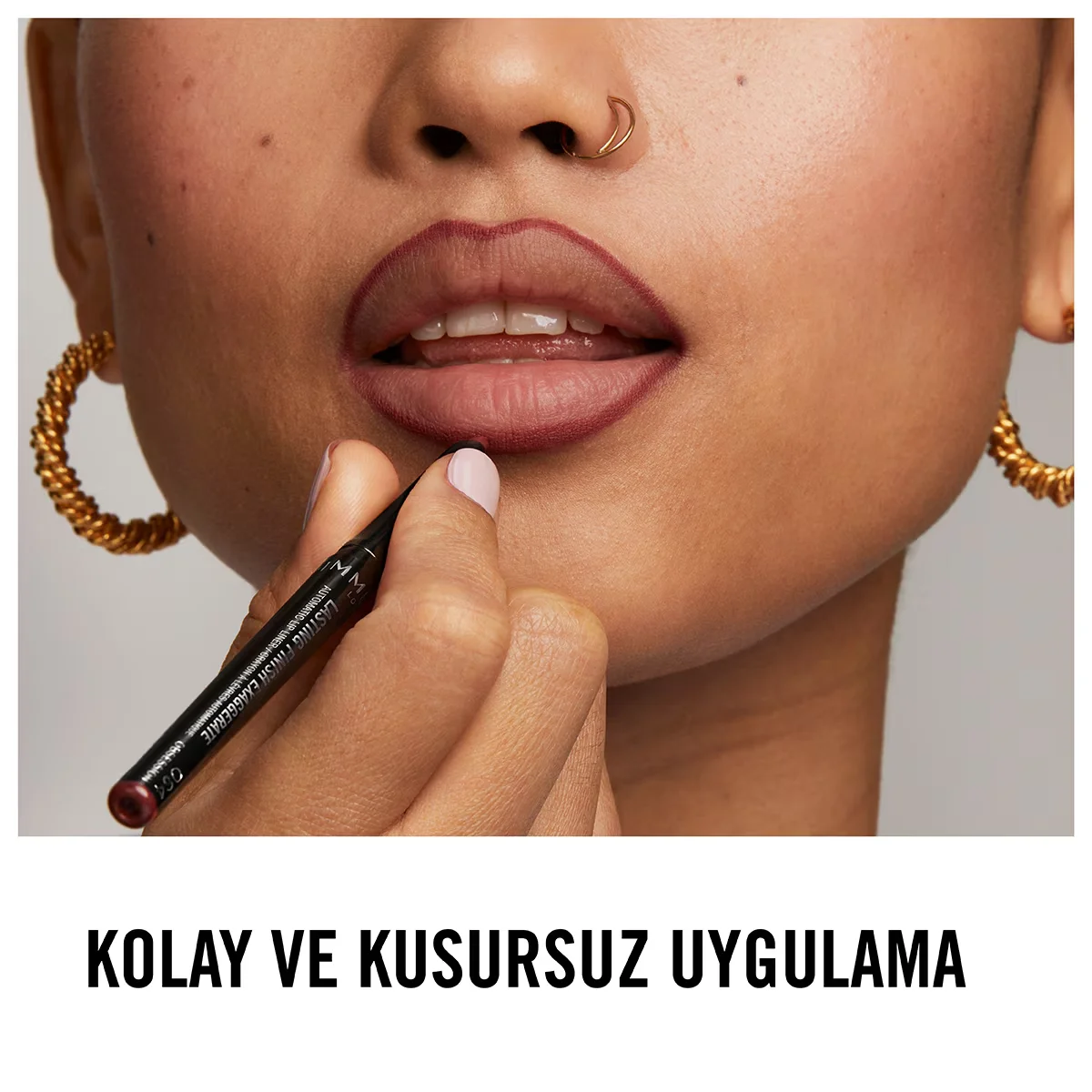 Rimmel London قلم تحديد الشفاه الأوتوماتيكي لاستينج فينيش إكساجيرييت من ريميل لندن روز أدكشن