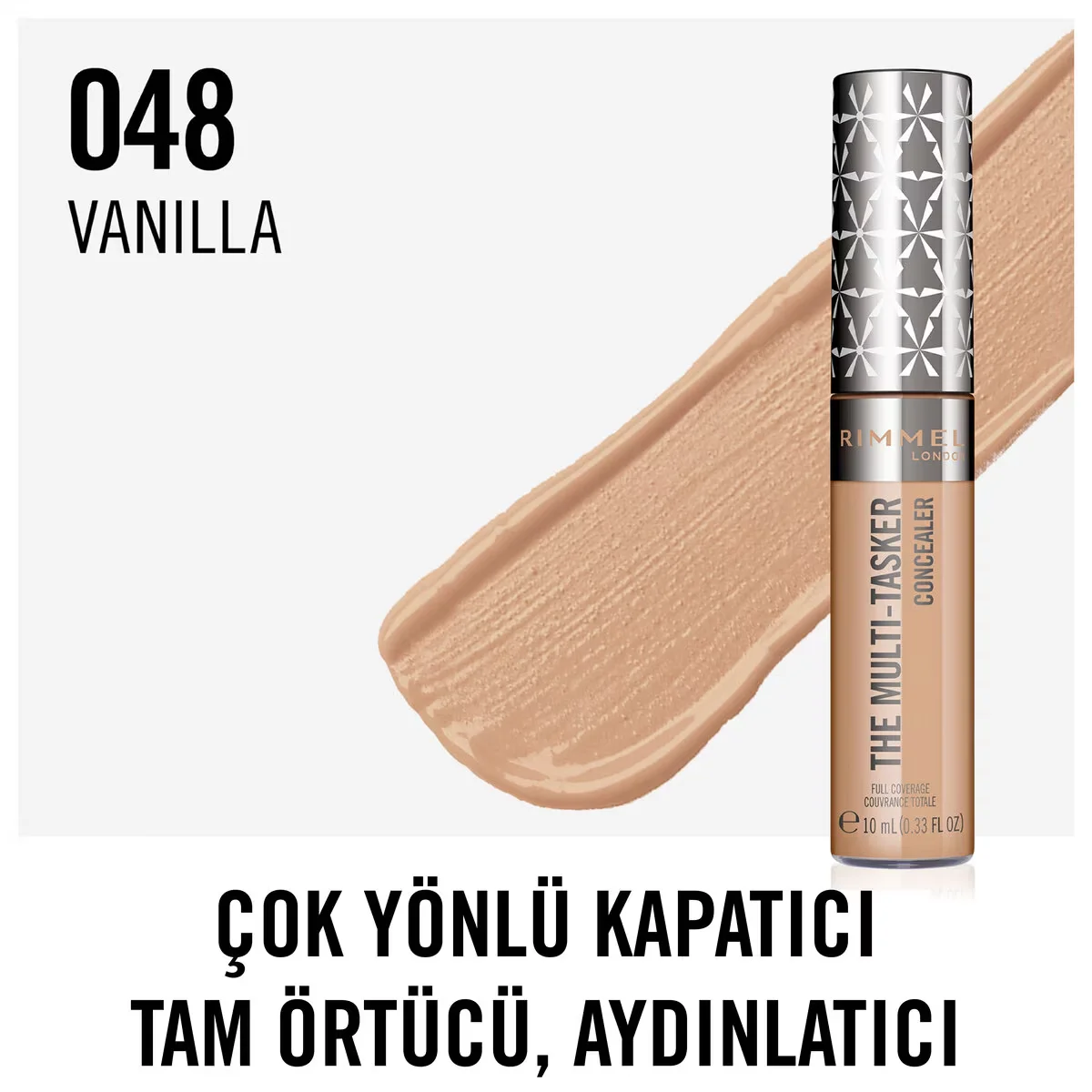 Rimmel London ريميل لندن خافي عيوب متعدد الاستخدامات لاستينج فينيش رقم 48