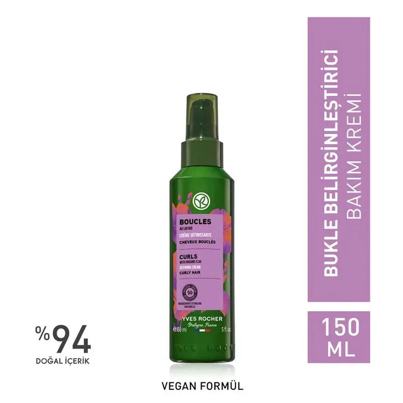 Yves Rocher Curl Defining Care Cream 150 ml