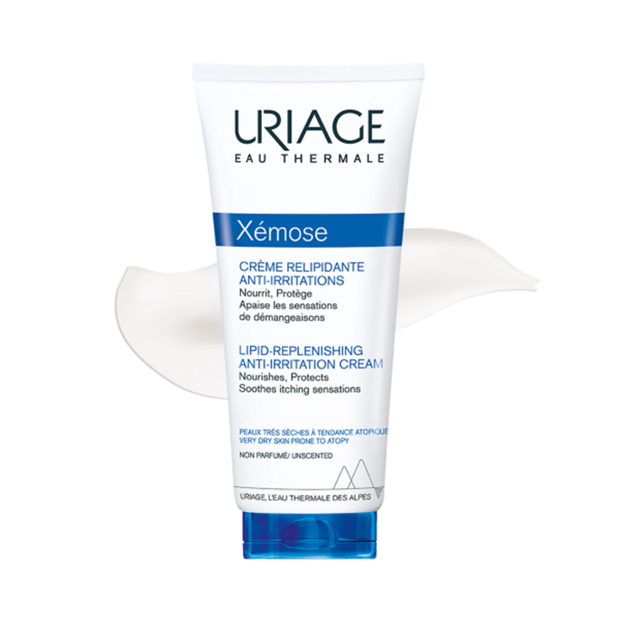 Uriage 200ml Soothing Moisturizing Cream for Irritation and Severe Dryness 1+1 Free