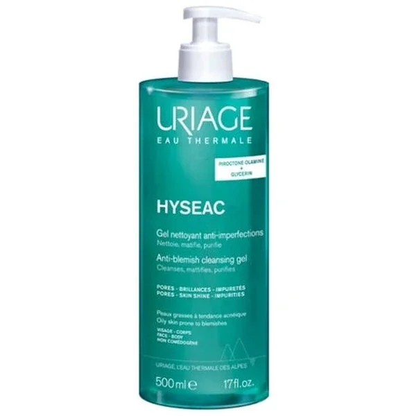 Uriage Hyseac Purifying Cleansing Gel 500ml - Acne Control