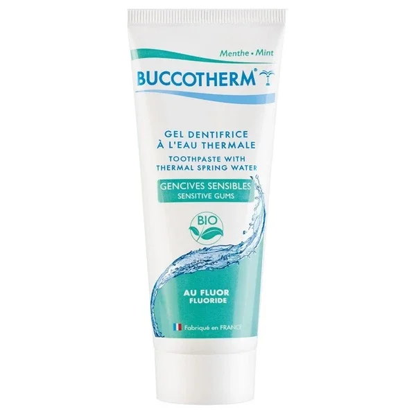 Buccotherm Organic Fluoride Toothpaste For Sensitive Teeth 75 ml
