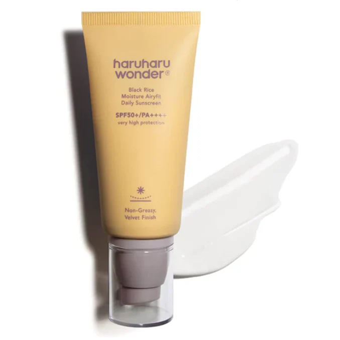Haruharu Wonder Black Rice Moisture Airyfit Sunscreen Spf50+ 50 ml