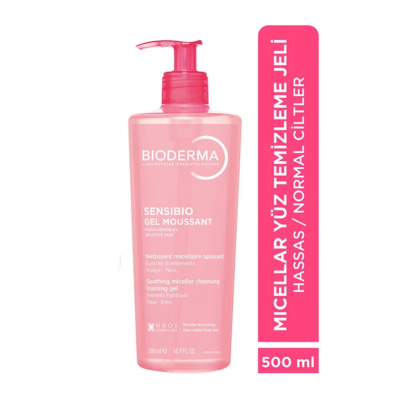 Bioderma Sensibio Foaming Skin Cleansing Gel 500 ml