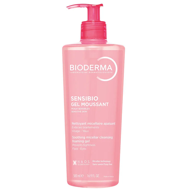 Bioderma Sensibio Foaming Skin Cleansing Gel 500 ml