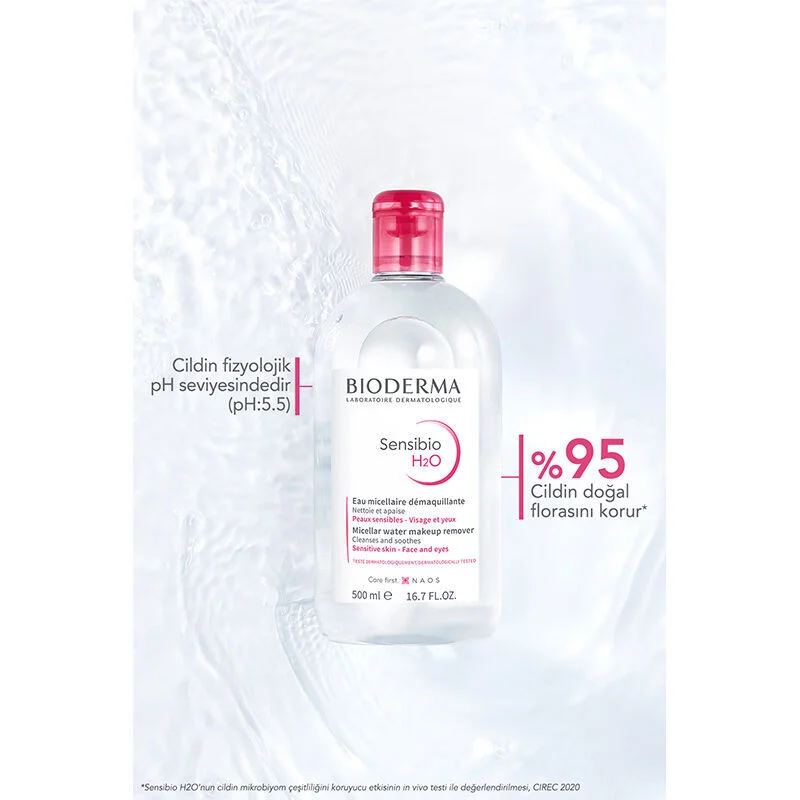 Очистите кожу: Bioderma Sensibio H2O для лица и макияжа