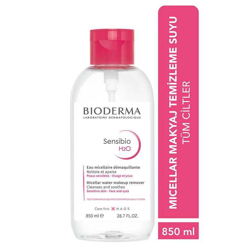 Очистите кожу: Bioderma Sensibio H2O для лица и макияжа