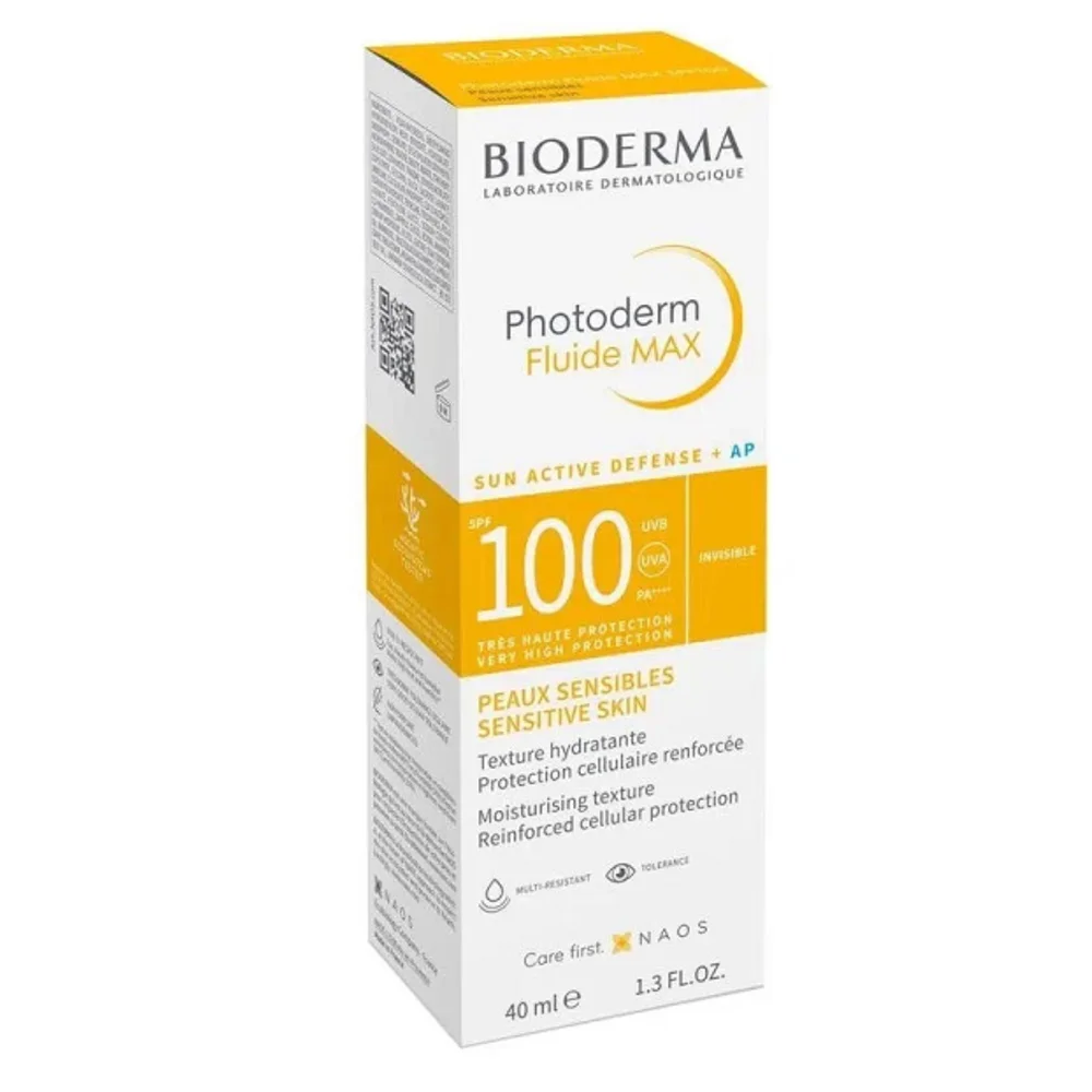 Bioderma Photoderm Fluid SPF 100 Sunscreen Cream for Sensitive Skin - 40 ml