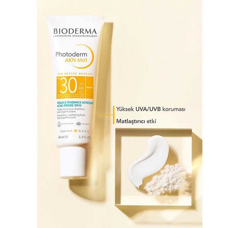 Матирование и защита: Bioderma Photoderm AKN MAT SPF 30