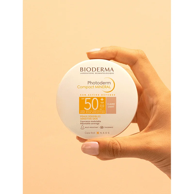 Bioderma Photoderm Compact Mineral SPF50 - Heller Farbton 10g