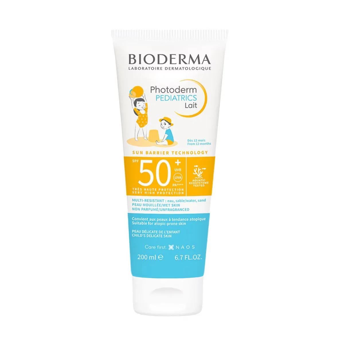 Bioderma Photoderm Pediatrics Lait SPF50+ 200 ml